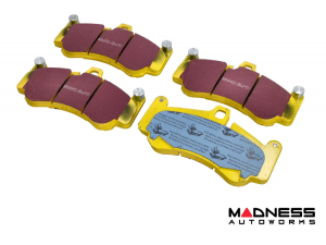 Porsche 911 Brake Pads - Front - EBC - Yellowstuff - 3.6L Twin Turbo - `01-`03